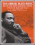 Pamphlet: [Program: 24th Annual Black Music and the Civil Rights Movement Conce…