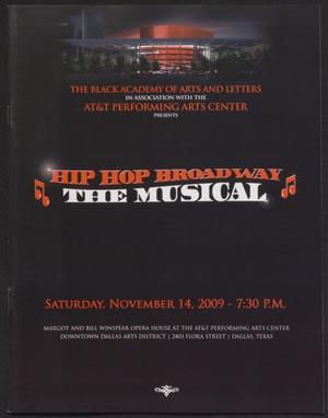 Primary view of object titled '[Program: Hip Hop Broadway: the Musical]'.
