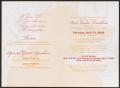 Thumbnail image of item number 2 in: '[Program: First Ladies Luncheon]'.
