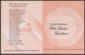 Pamphlet: [Program: Seventh Annual First Ladies Luncheon]