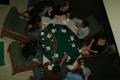 Photograph: [Game table set-up at UNT Casino Night]