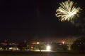 Photograph: [White firework bursts at Eagle Point]