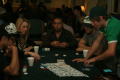 Photograph: [Students around table at UNT Casino Night]