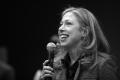 Photograph: [Chelsea Clinton speaking at UNT]