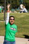 Thumbnail image of item number 1 in: '[NT 40 member in UNT Homecoming Parade, 2007]'.