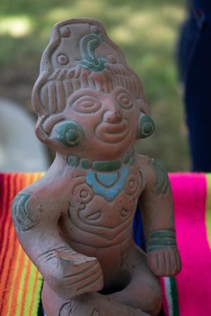 Primary view of object titled '[Terracotta pottery figure]'.