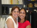Photograph: [Andrea Robledo with co-worker]