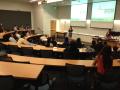 Photograph: [Woman speaking to students at ASA meeting 2]