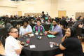 Primary view of [Graduate and friends at 2017 Multicultural Graduation]