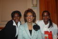 Photograph: [Three women at 2005 Women of Color Conference]