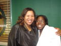 Primary view of [Cheylon Brown with sorority member]