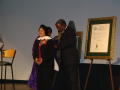 Photograph: [Dolores Huerta receiving honorary degree, 1]