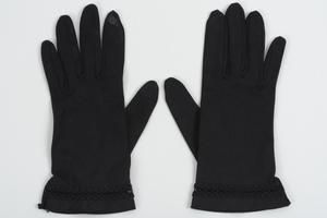 Primary view of object titled 'Gloves'.