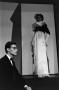 Primary view of [Yves Saint-Laurent and model on runway]