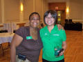 Primary view of [Two UNT workers in 2009]