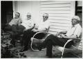 Primary view of [Four Jack Daniel's employees on porch]