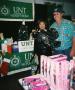 Photograph: [Clarice Tinsley and cameraman at toy drive 1]