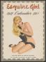 Thumbnail image of item number 1 in: '[The 1951 Esquire Girl Calendar and Envelope]'.