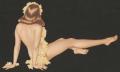 Primary view of [Brunette Pin-Up Single Cut Out Doll]
