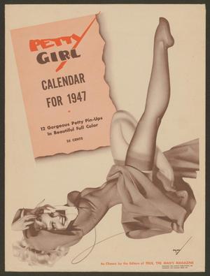 Primary view of object titled '[Petty Girl Calendar for 1947]'.