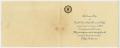 Thumbnail image of item number 3 in: '[Commencement Announcement for North Texas State Normal College, May 1910]'.