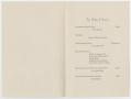Thumbnail image of item number 2 in: '[Commencement Program for North Texas State Teachers College, May 31, 1942]'.