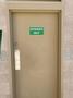 Photograph: ["Entrance Only" door at Apogee Stadium]