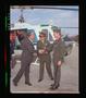 Photograph: [Unknown officer shaking hands with Iranian officials]