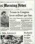 Clipping: [Clipping: Texans in Congress favor military gay ban]