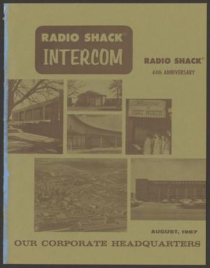 Primary view of object titled 'Intercom, Volume 1, Number 2, August 1967'.