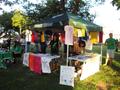 Photograph: [Women at Clothesline booth, 2011 Denton Friends of the Family]