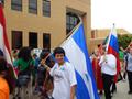 Photograph: [El Salvador and Russia students, 2015 International Parade]