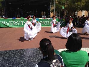 Primary view of object titled '[Young folklorico dancers at 2012 Carnaval]'.