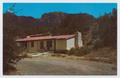 Primary view of [Postcard of a Chisos Mountain cottage]