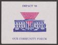 Primary view of [Impact '88 invitation]