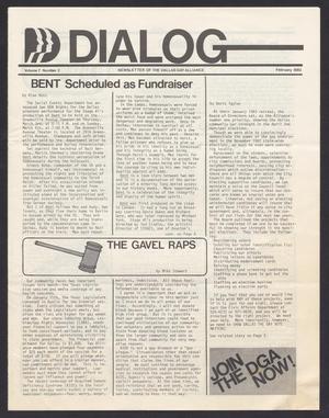 Primary view of object titled '[Dialog, Volume 7, Number 2, February 1983]'.