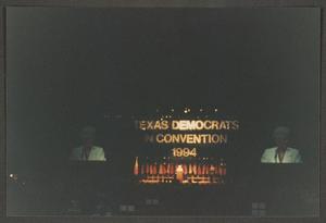 Primary view of object titled '[1994 Texas Democratic Convention stage]'.