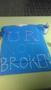 Photograph: [Message on a blue Clothesline Project t-shirt]