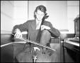 Thumbnail image of item number 1 in: '[Paul Anderson Playing the Cello]'.