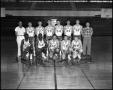 Photograph: [Basketball Team Group Photograph #1 - Men - Freshmen - 1960]