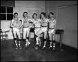 Photograph: [Five Basketball Athletes, 1940s]