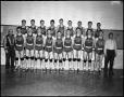 Primary view of [Men's Basketball Team with Coaches, 1950s]