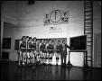 Photograph: [Game Plan for Men's Basketball Team, 1950s]