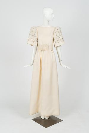 Primary view of object titled 'Wedding dress'.