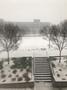 Photograph: [Snow storm on University of North Texas (UNT) campus]