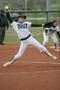 Photograph: [North Texas softball player pitches during a game, 9]