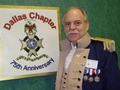 Thumbnail image of item number 1 in: '[Portrait of Tom M. Whitelock at TXSSAR Dallas Chapter 75th Anniversary event]'.