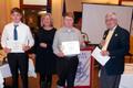 Photograph: [Induction of Spencer and Jackson Mihm at TXSSAR Dallas Chapter meeti…