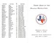 Pamphlet: [Texas Sons of the American Revolution, Memorial Service April 7, 201…