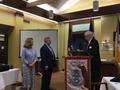 Photograph: [Induction of Kenneth L. Irons, Jr. at TXSSAR Dallas Chapter meeting]